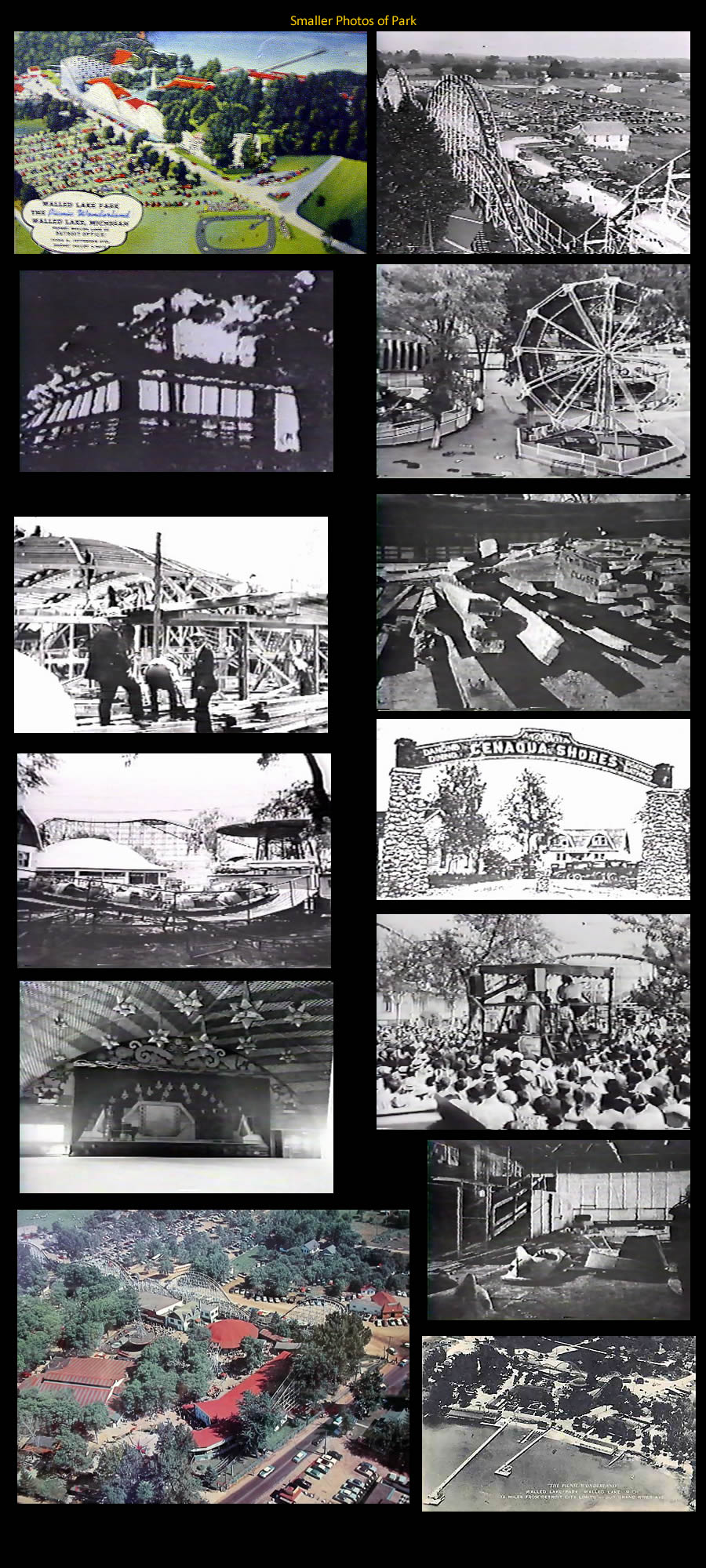 Walled Lake Amusement Park (Walled Lake Park) - Small Photos Of Park